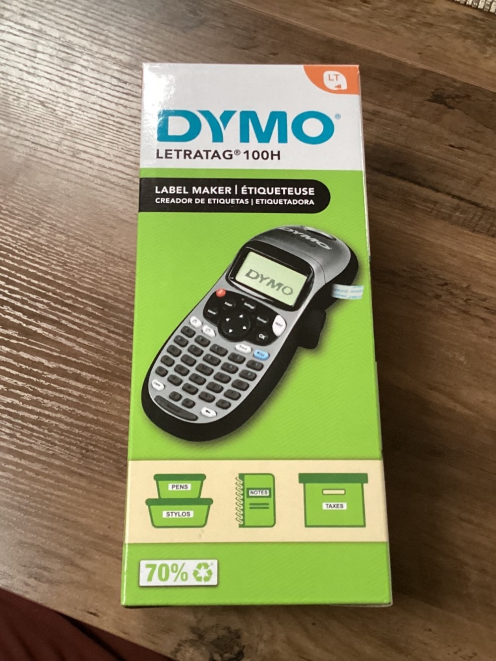 DYMO LetraTag 100H handheld label maker New